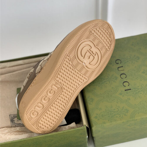 High Quality Luxury Gucci Platform White Sneakers product detail