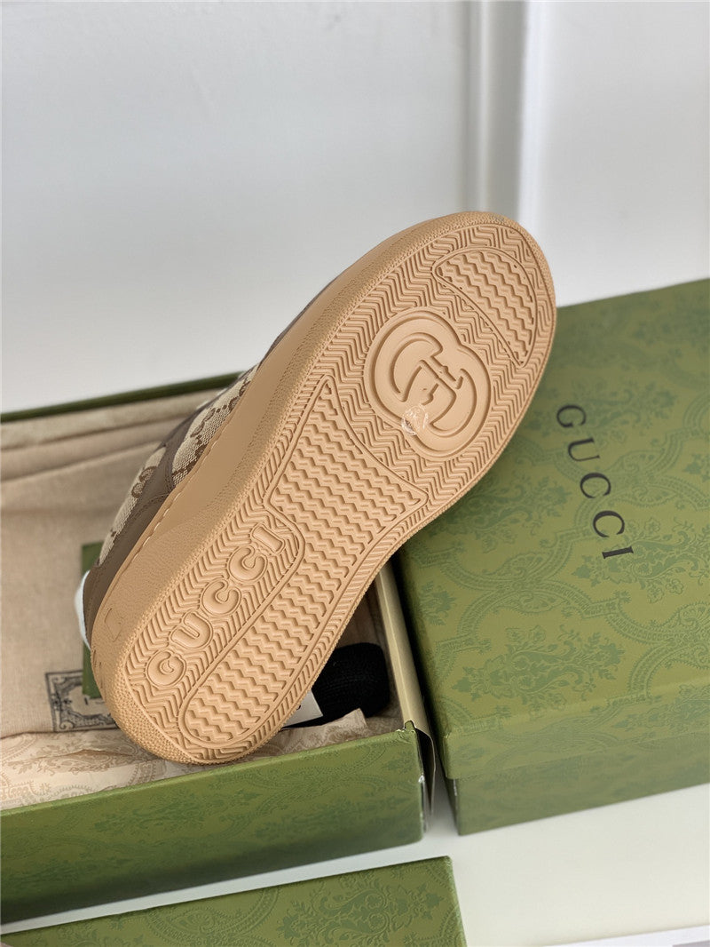 High Quality Luxury Gucci Platform White Sneakers product detail