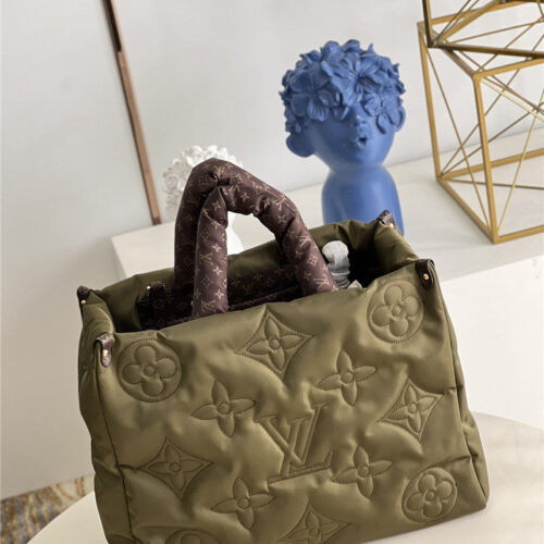 High Quality Luxury Louis Vuitton Monogram Onthego Tote Bag – Style 47744 alternate view
