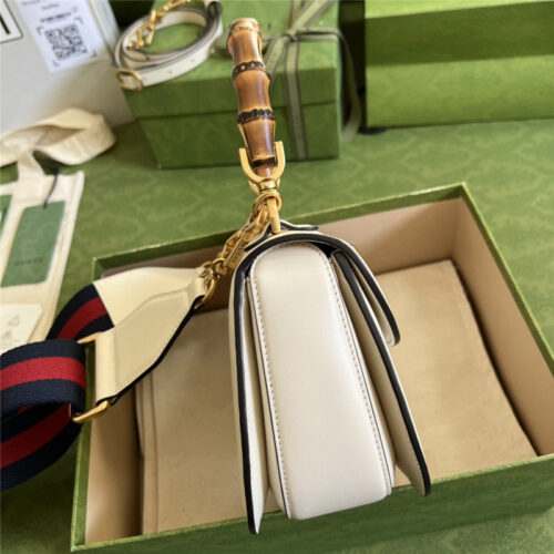 High Quality Luxury Gucci Bamboo 1947 Series Bamboo Small Handbag – Style 03246 product detail