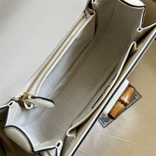 High Quality Luxury Gucci Bamboo 1947 Series Bamboo Small Handbag – Style 03246 product detail