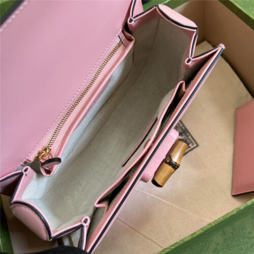 High Quality Luxury Gucci Bamboo 1947 Series Bamboo Small Handbag product detail