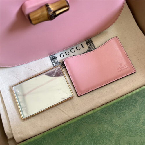 High Quality Luxury Gucci Bamboo 1947 Series Bamboo Small Handbag product detail