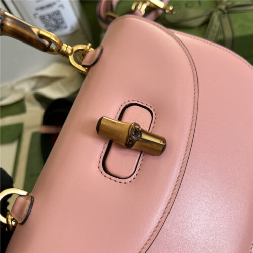 High Quality Luxury Gucci Bamboo 1947 Series Bamboo Small Handbag product detail