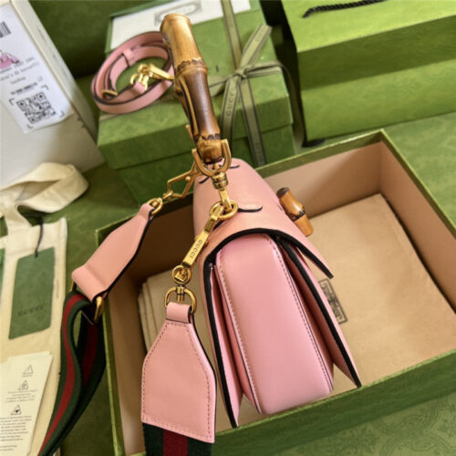 High Quality Luxury Gucci Bamboo 1947 Series Bamboo Small Handbag product detail
