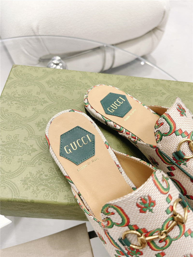 High Quality Luxury Gucci Horsebit Half Slippers – Style 81043 product detail