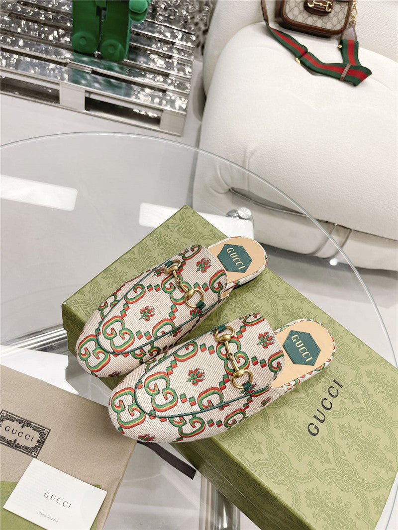 High Quality Luxury Gucci Horsebit Half Slippers – Style 81043 product detail