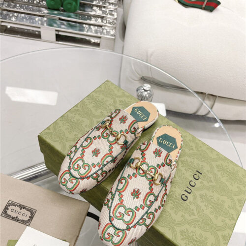High Quality Luxury Gucci Horsebit Half Slippers – Style 81043 alternate view