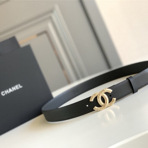 High Quality Luxury Chanel Logo Classic Belt – Style 71110 alternate view