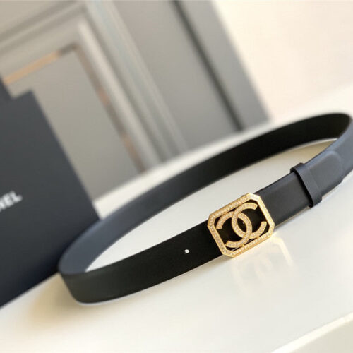 High Quality Luxury Chanel Logo Classic Belt – Style 34950 alternate view