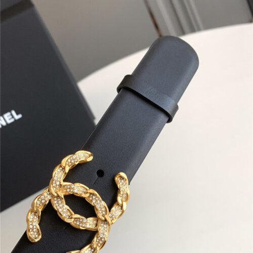 High Quality Luxury Chanel Logo Classic Belt – Style 03878 product detail