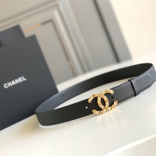 High Quality Luxury Chanel Logo Classic Belt – Style 03878 alternate view