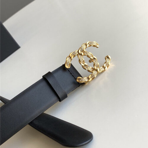 High Quality Luxury Chanel Logo Classic Belt – Style 03878 product detail