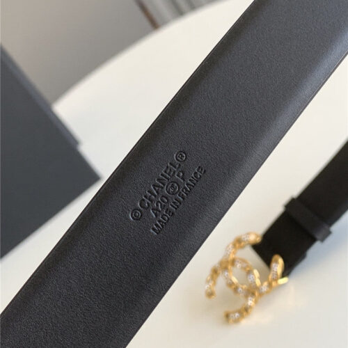 High Quality Luxury Chanel Logo Classic Belt – Style 03878 product detail