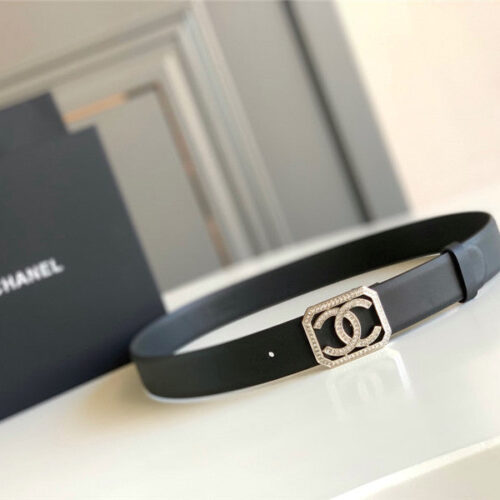 High Quality Luxury Chanel Logo Classic Belt alternate view