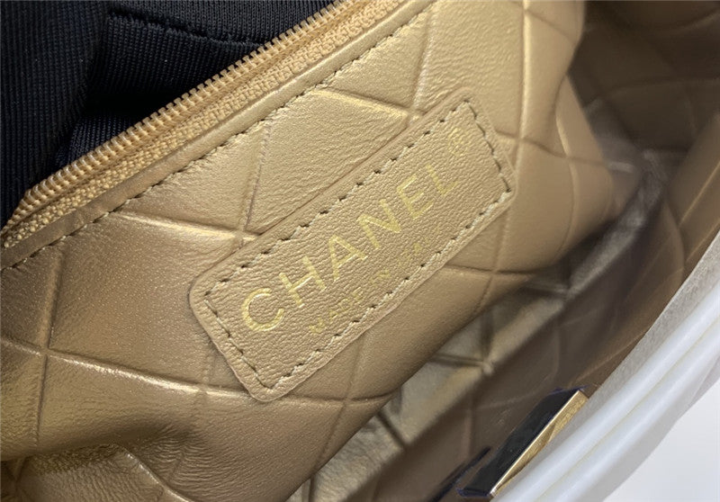 High Quality Luxury Chanel Badge CF Metal Decorative Chain Bag Large – Style 46897 product detail