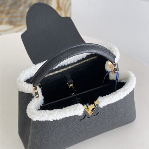 High Quality Luxury Louis Vuitton Capucines Small Taurillon Leather Bag product detail
