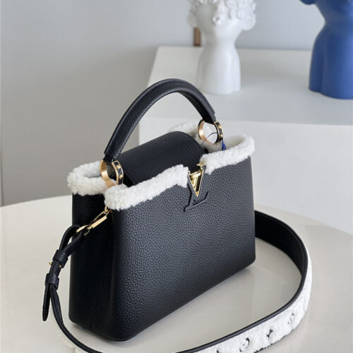 High Quality Luxury Louis Vuitton Capucines Small Taurillon Leather Bag product detail