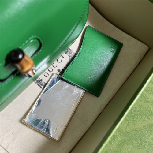 High Quality Luxury Gucci Bamboo 1947 Series Bamboo Small Handbag – Style 03245 product detail