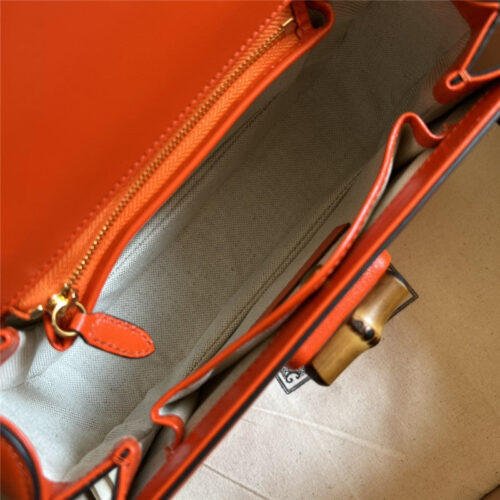 High Quality Luxury Gucci Bamboo 1947 Series Bamboo Small Handbag – Style 03243 product detail