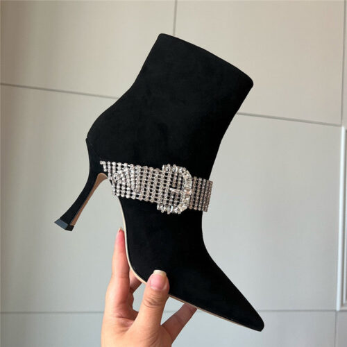 High Quality Luxury Jimmy Choo Kari Ankle Boots product detail