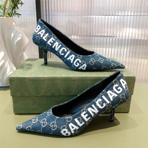 High Quality Luxury Gucci Balenciaga Heels