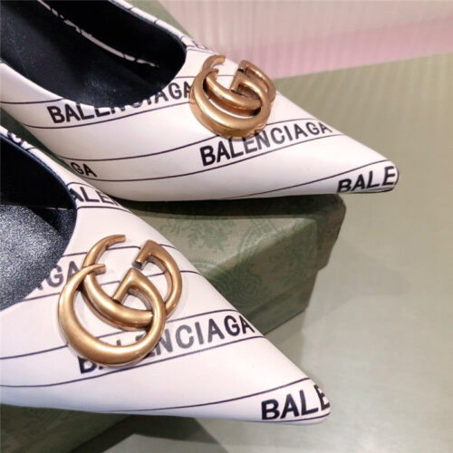 High Quality Luxury Gucci Balenciaga Heels – Style 56851 product detail