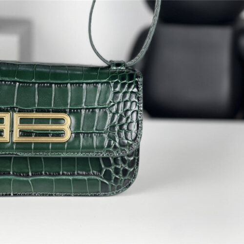 High Quality Luxury Balenciaga Gossip Small Bag Crocodile – Style 29797 product detail