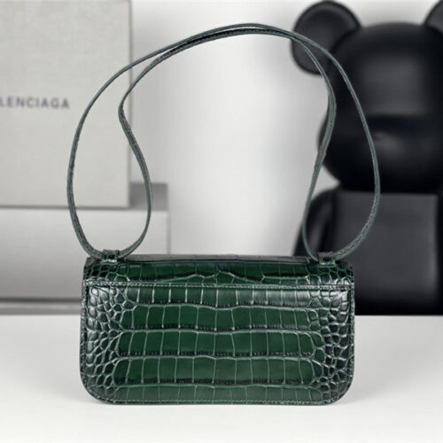 High Quality Luxury Balenciaga Gossip Small Bag Crocodile – Style 29797 product detail