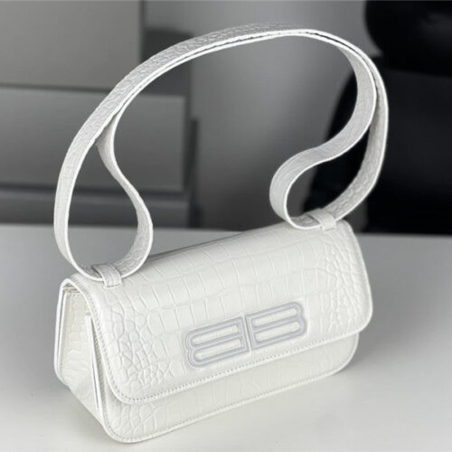 High Quality Luxury Balenciaga Gossip Small Bag Crocodile – Style 29798 product detail