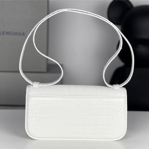 High Quality Luxury Balenciaga Gossip Small Bag Crocodile – Style 29798 product detail