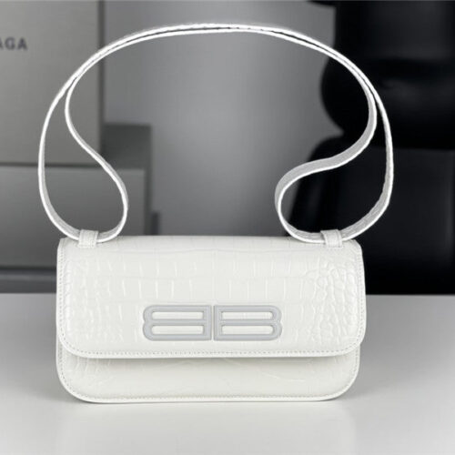 High Quality Luxury Balenciaga Gossip Small Bag Crocodile – Style 29798 product image