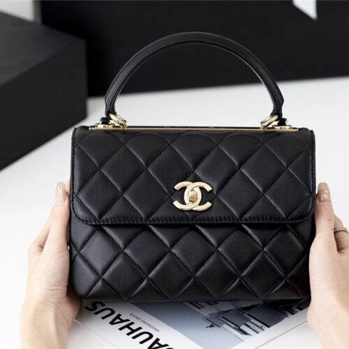 High Quality Luxury Chanel Trendy Cc Bag Black product detail