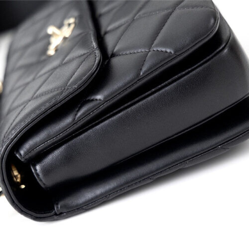 High Quality Luxury Chanel Trendy Cc Bag Black product detail