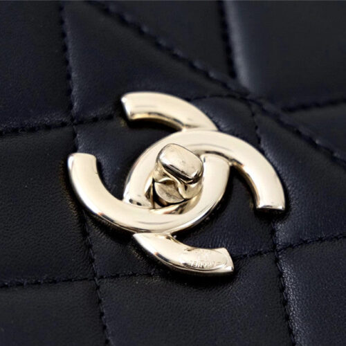 High Quality Luxury Chanel Trendy Cc Bag Black product detail
