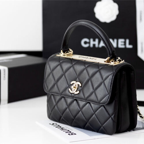 High Quality Luxury Chanel Trendy Cc Bag Black product detail