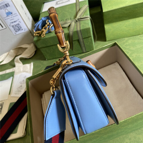High Quality Luxury Gucci Bamboo 1947 Series Bamboo Small Handbag – Style 03242 product detail