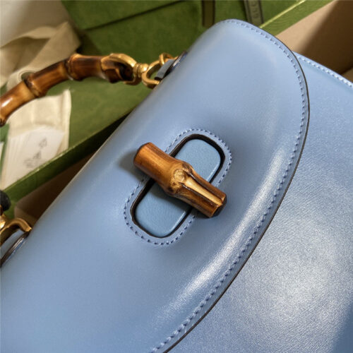 High Quality Luxury Gucci Bamboo 1947 Series Bamboo Small Handbag – Style 03242 product detail