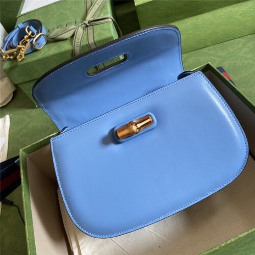 High Quality Luxury Gucci Bamboo 1947 Series Bamboo Small Handbag – Style 03242 product detail