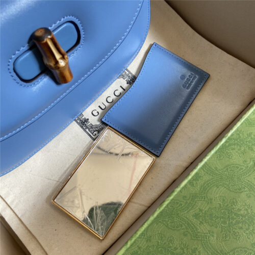 High Quality Luxury Gucci Bamboo 1947 Series Bamboo Small Handbag – Style 03242 product detail