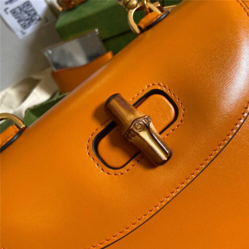 High Quality Luxury Gucci Bamboo 1947 Series Bamboo Small Handbag – Style 03240 product detail