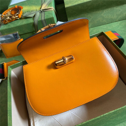 High Quality Luxury Gucci Bamboo 1947 Series Bamboo Small Handbag – Style 03240 product detail
