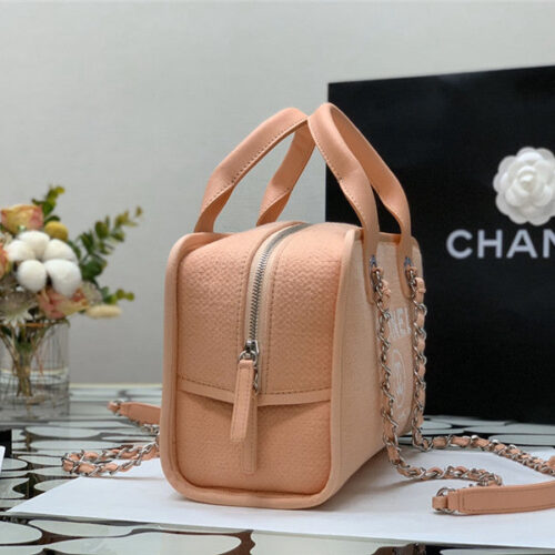 High Quality Luxury Chanel Bowling Bag Pillow Bag – Style 47063 product detail