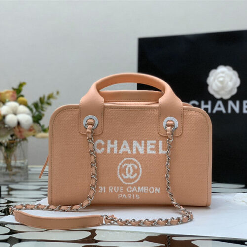 High Quality Luxury Chanel Bowling Bag Pillow Bag – Style 47063 alternate view