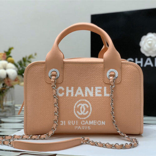 High Quality Luxury Chanel Bowling Bag Pillow Bag – Style 47063 product detail