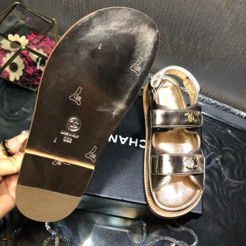 High Quality Luxury Chanel Platform Beach Sandals product detail