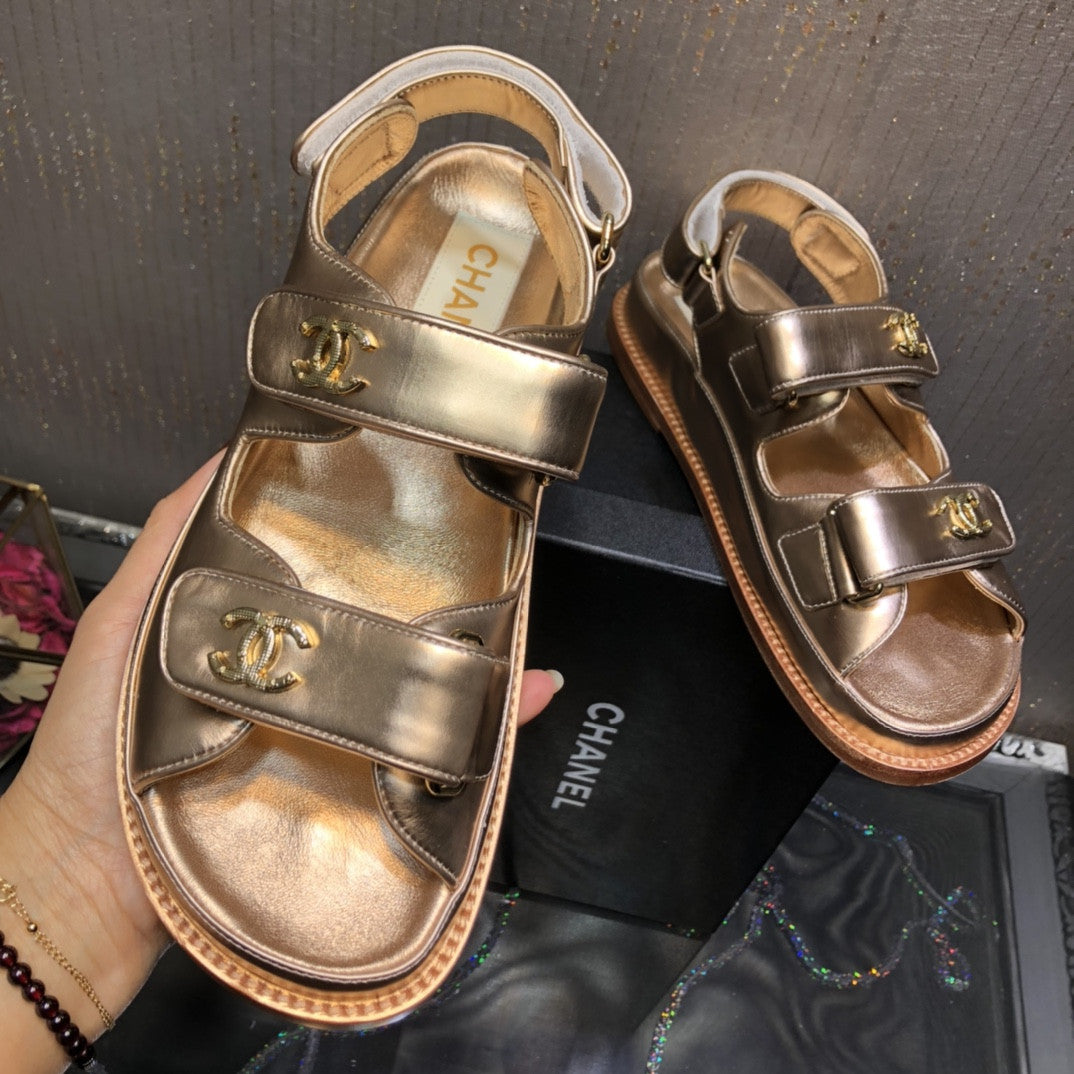 High Quality Luxury Chanel Platform Beach Sandals product detail