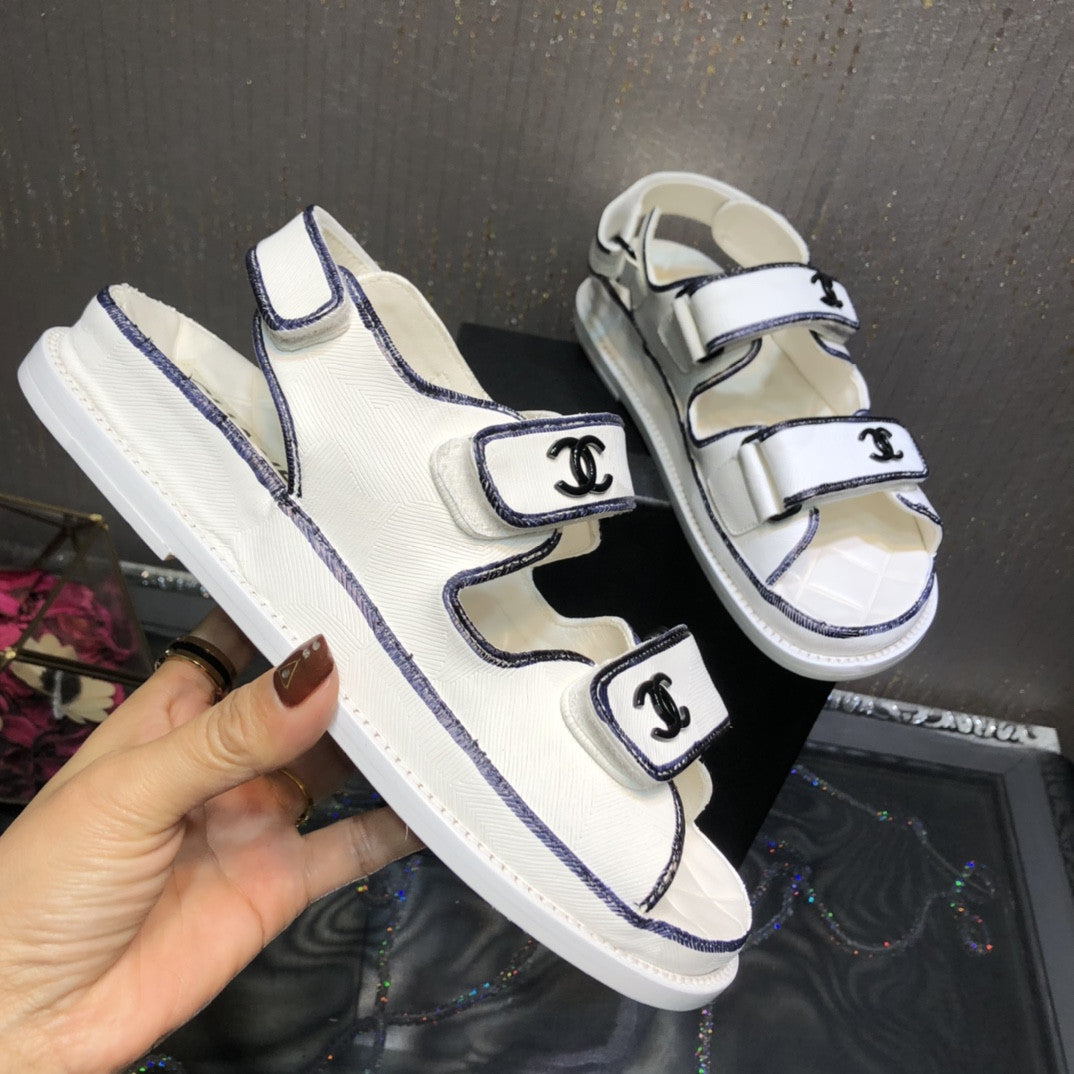 High Quality Luxury Chanel Platform Beach Sandals – Style 24806 product detail