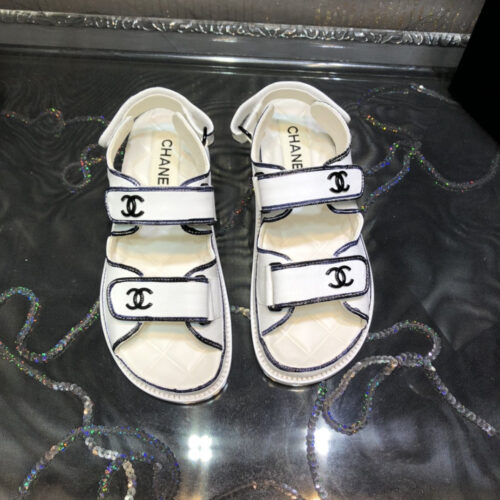 High Quality Luxury Chanel Platform Beach Sandals – Style 24806 product detail
