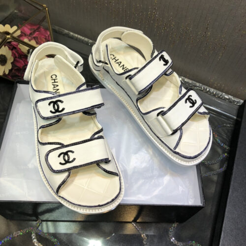 High Quality Luxury Chanel Platform Beach Sandals – Style 24806 product detail